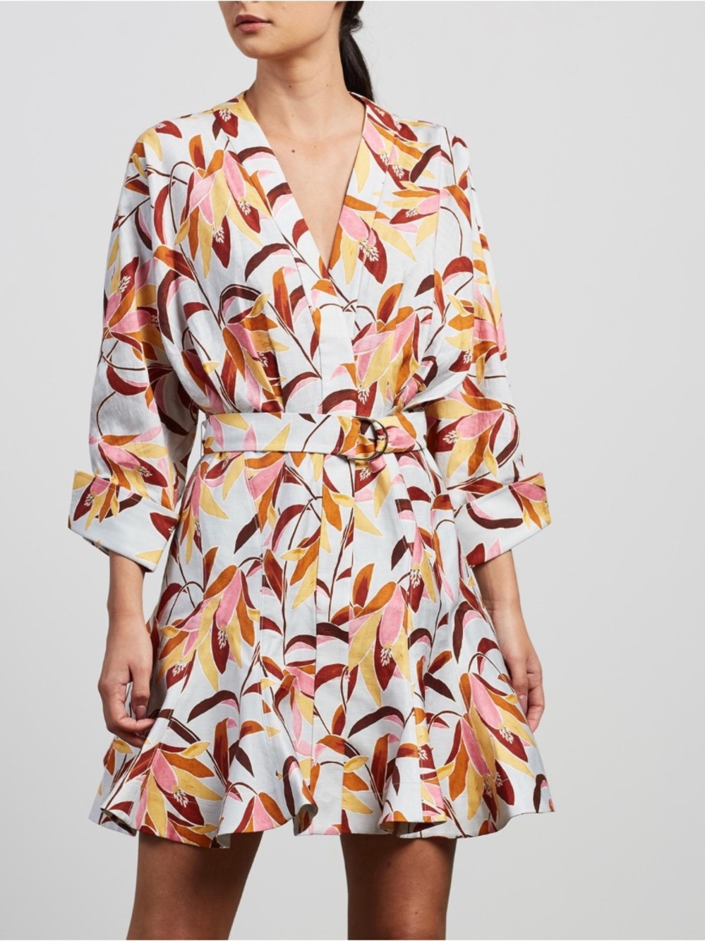Acler Northbrook Linen Dress